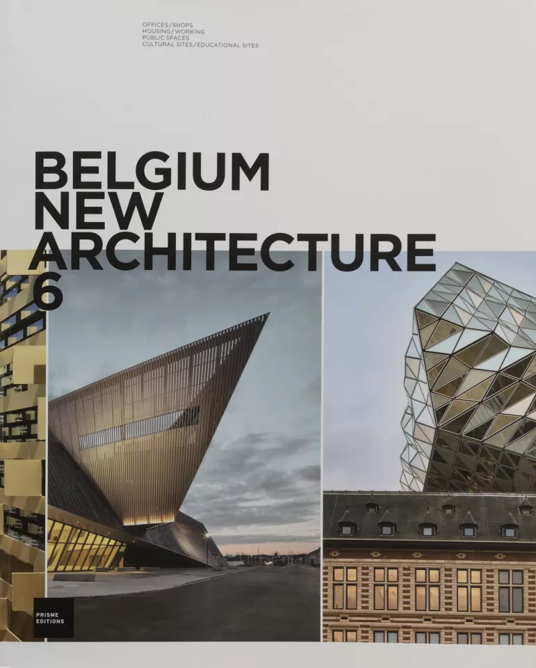 MARS 2016 - Publication du Belgium New Architecture 6 - intégrant le projet de l'école fondamentale de Jeneffe
