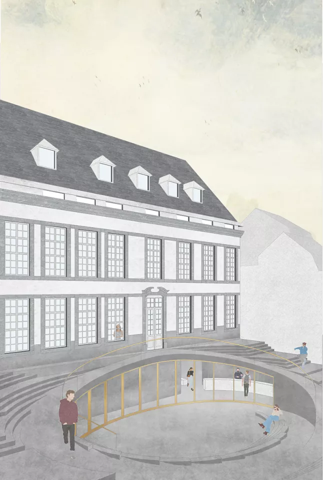 Musée arts anciens trema Namur Gaiffier architecture contempraine restauration trésor Hugo d'Oignies