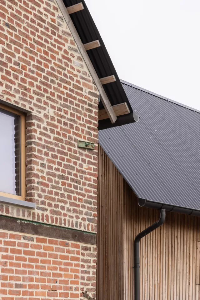 Lrarchitectes gite Sovet Condroz Namur ossature bois bardage