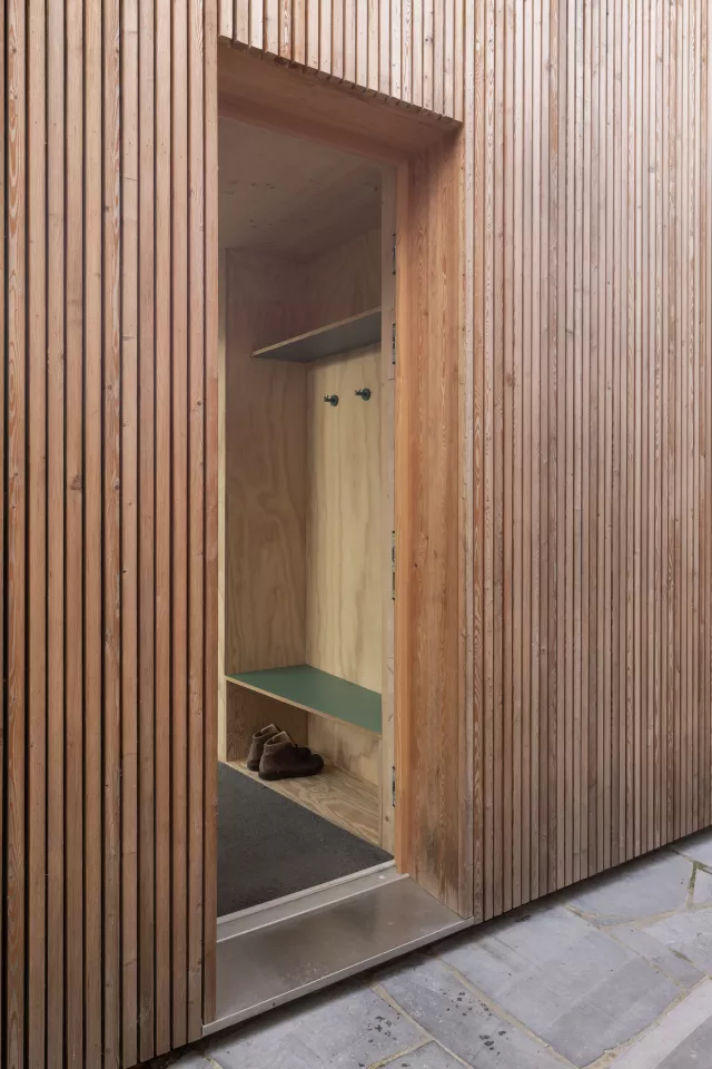 Lrarchitectes gite Sovet Condroz Namur ossature bois bardage